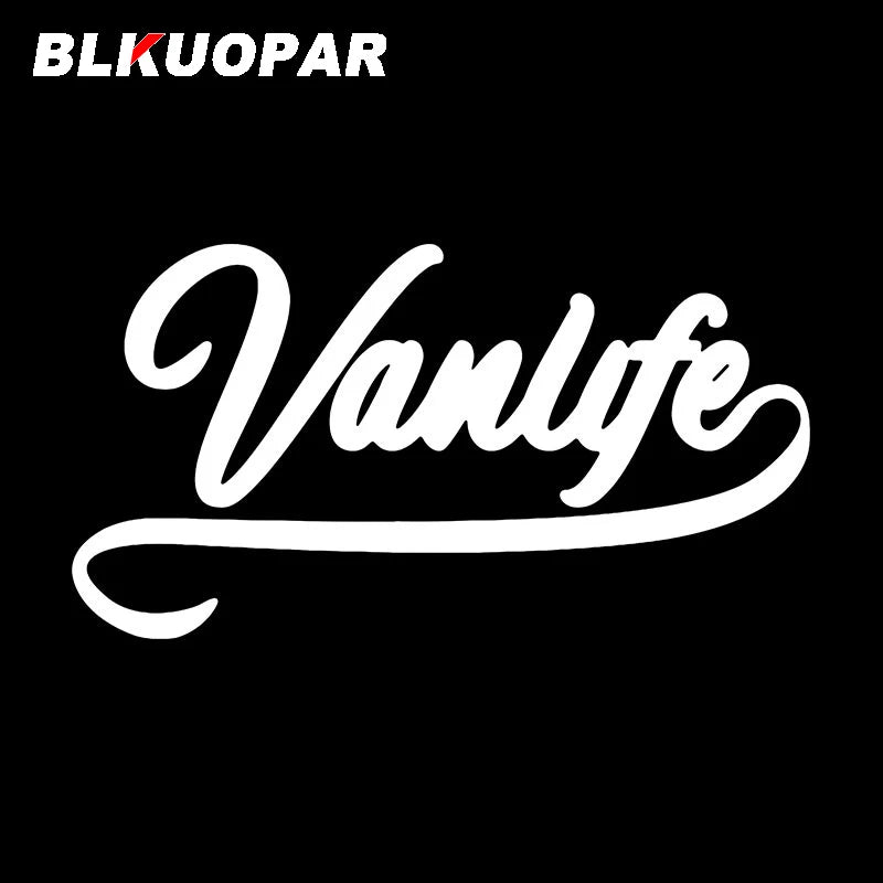 Vanlife Word Car Stickers Die-cut Scratch-Proof - WanderVan