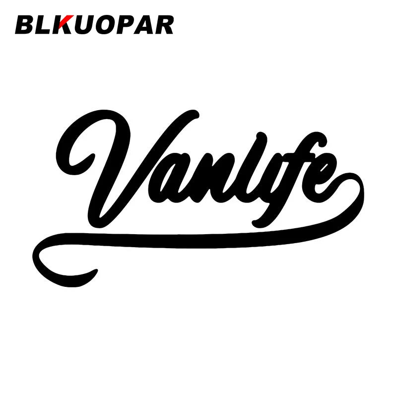 Vanlife Word Car Stickers Die-cut Scratch-Proof - WanderVan