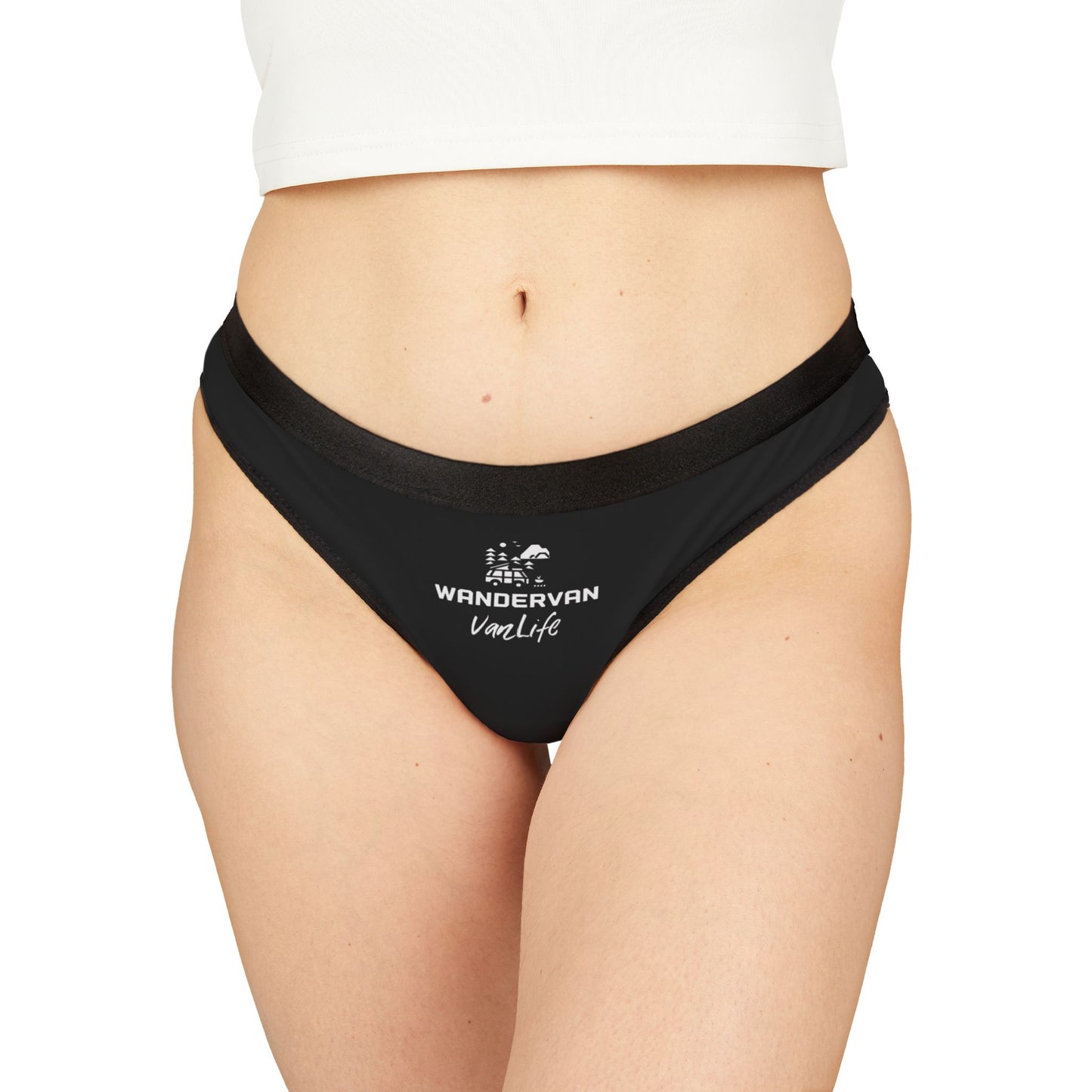 Women's Thongs (AOP) - WanderVan - WanderVan