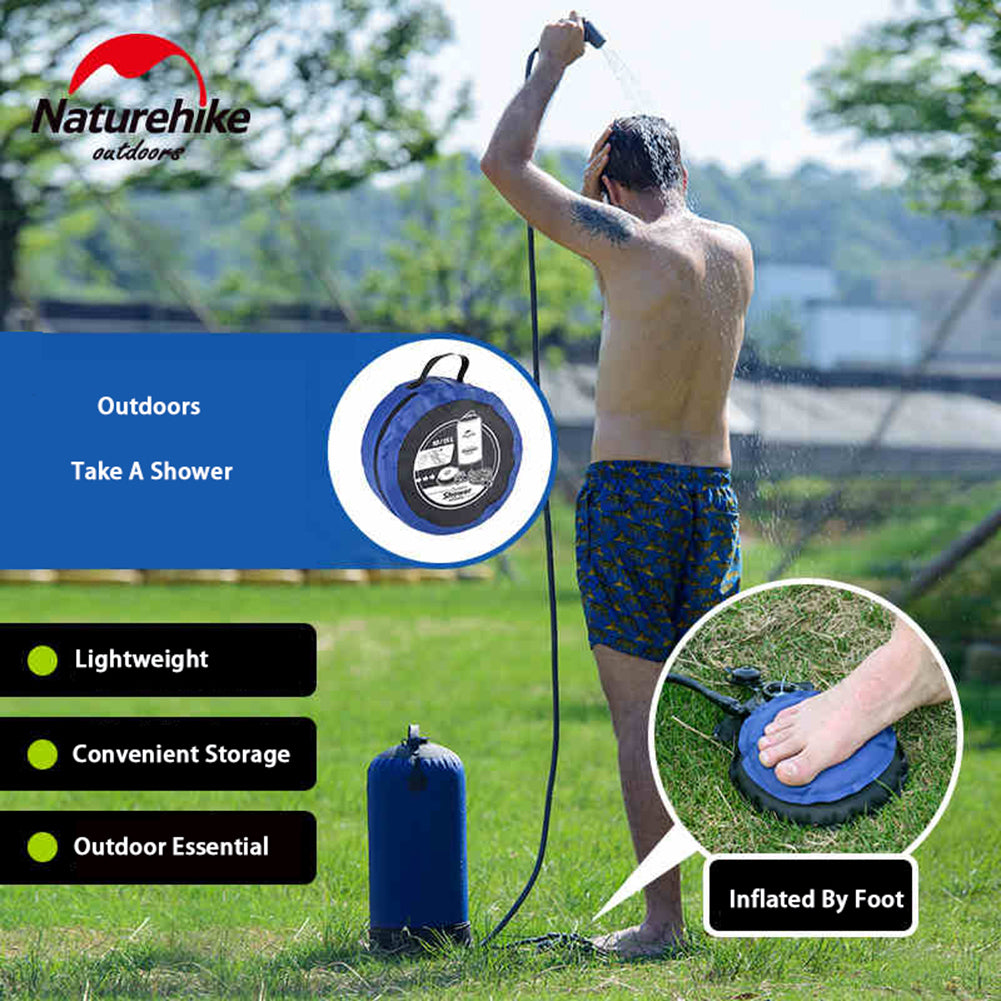 11L Pvc Portable Shower Outdoor Camping - WanderVan