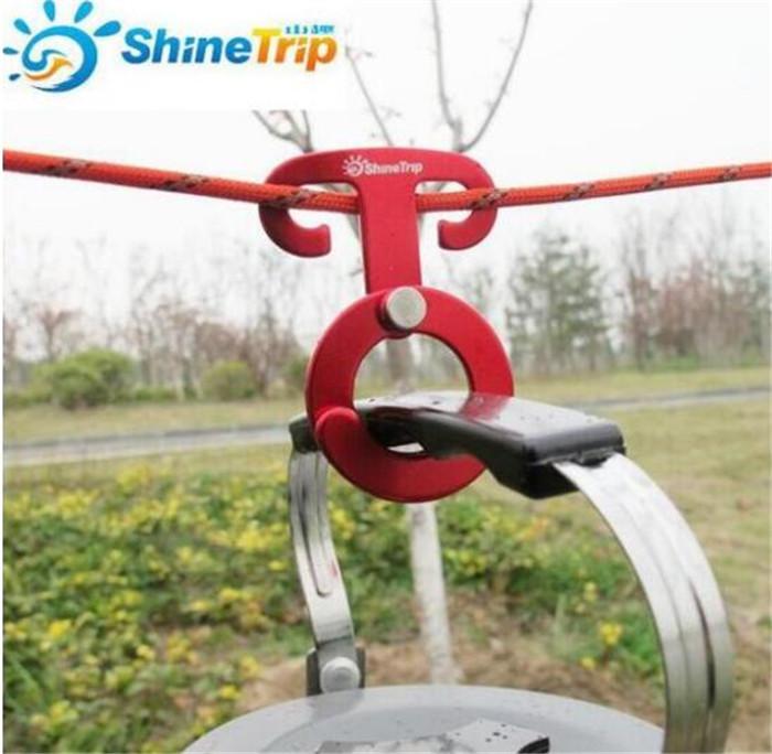 Shine Trip Aluminum Rope Hanger Multifunction - 5PCS - WanderVan