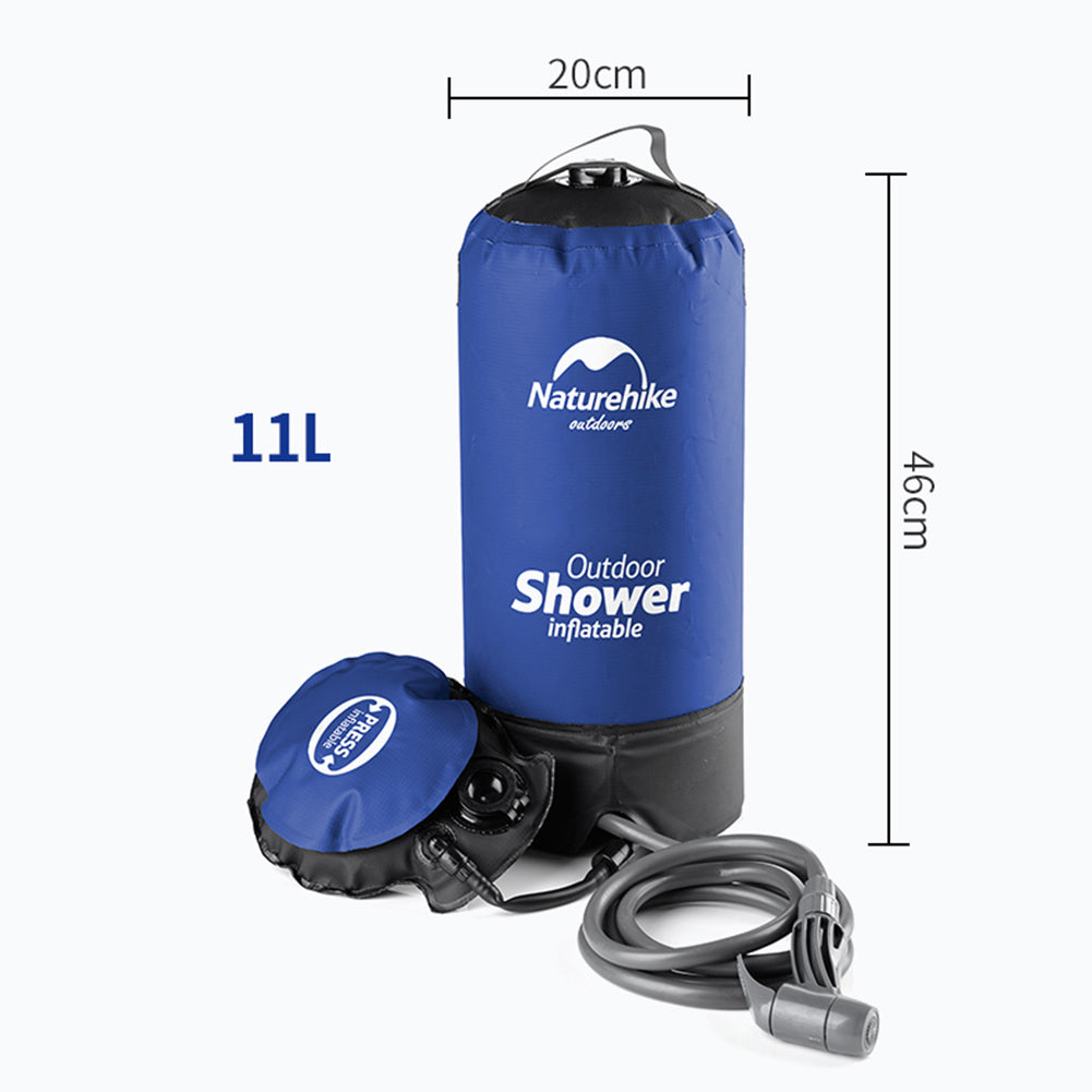 11L Pvc Portable Shower Outdoor Camping - WanderVan