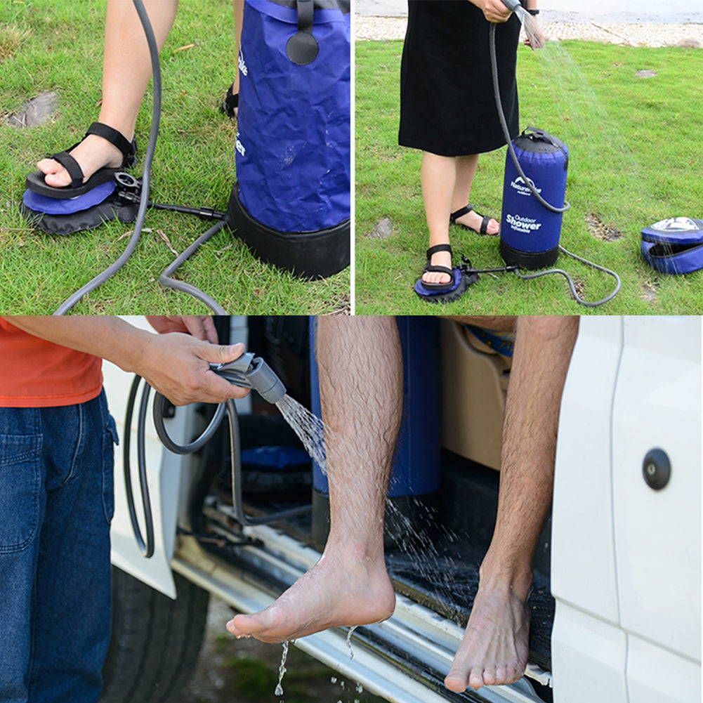 11L Pvc Portable Shower Outdoor Camping - WanderVan