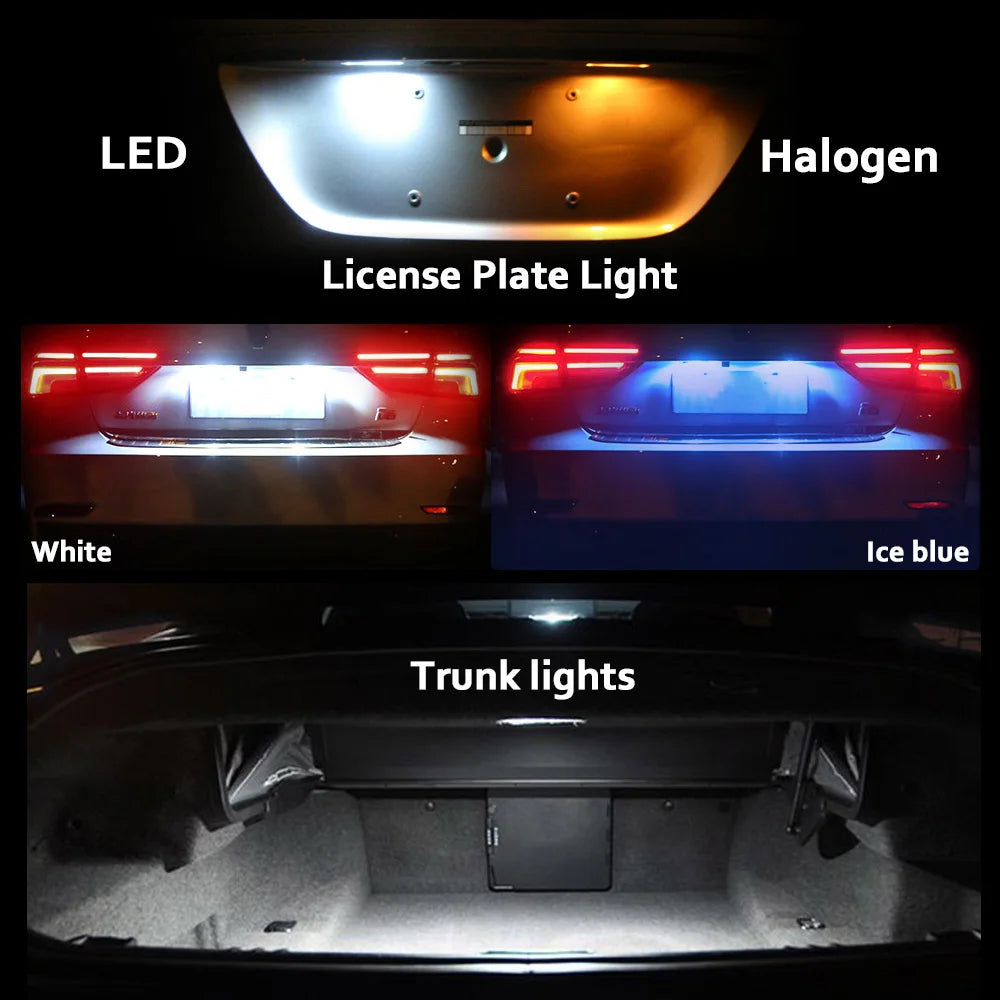 MDNG For Volkswagen VW Multivan T4 T5 T6 Caravelle Transporter Auto LED Interior Map Light Kit Canbus Car Lighting Accessories - WanderVan