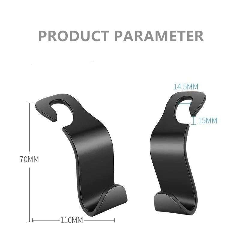 Clips Car Seat Hook Auto Fastener Hanger for Volkswagen VW (T5 T6 Polo Golf 7 Tiguan UP T-ROC) Teramont Atlas GTI Accessries - WanderVan