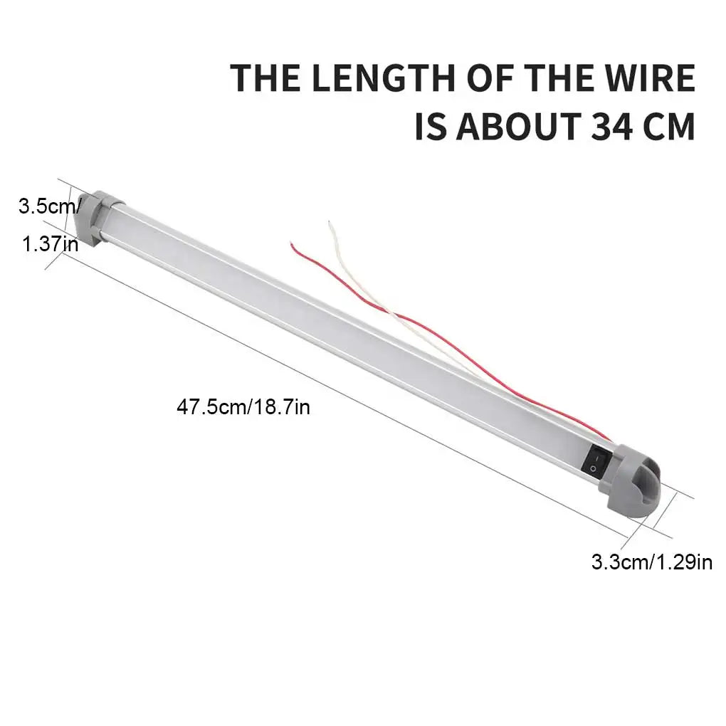 Strip Lights Camper Tube Lamp Interior Lighting Van Supplies Rotation - WanderVan