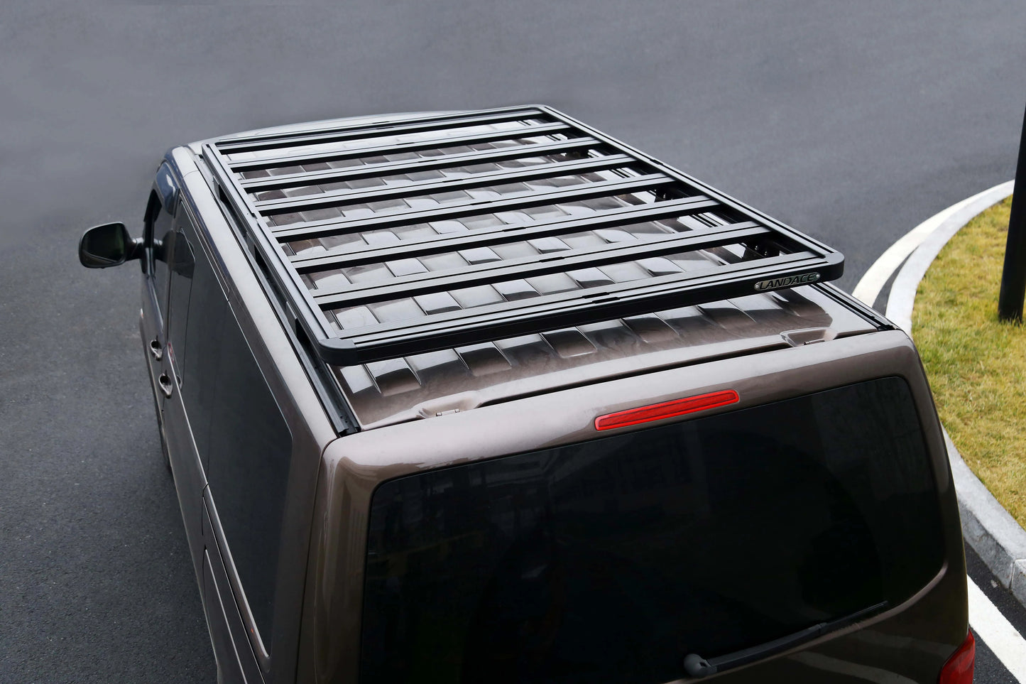 Powder Coated Roof Rack Top Mounting Off-road Travel Carrier Rack Aluminium Profiles Roof Rack for Volkswagen Multivan - WanderVan