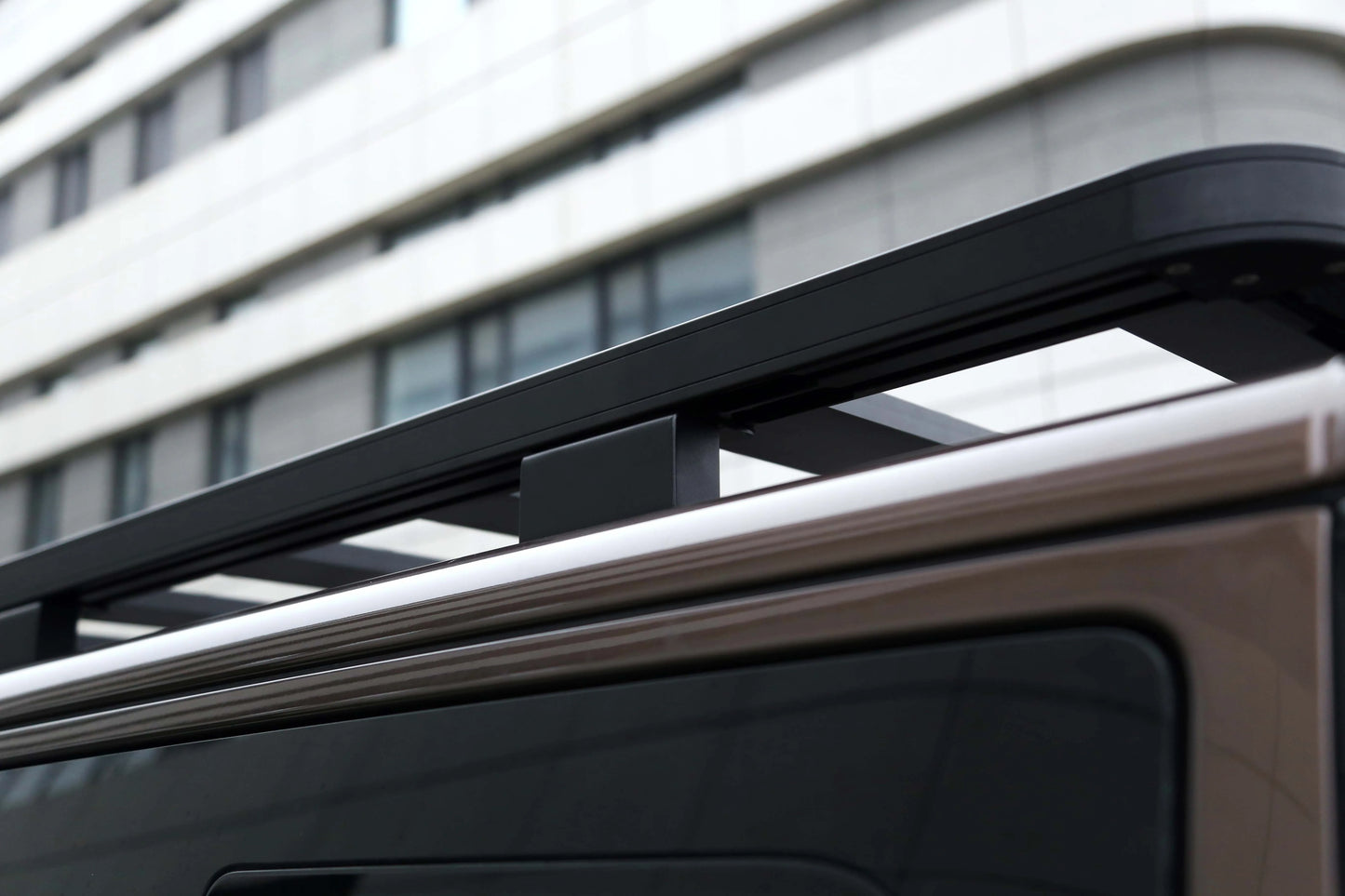 Powder Coated Roof Rack Top Mounting Off-road Travel Carrier Rack Aluminium Profiles Roof Rack for Volkswagen Multivan - WanderVan