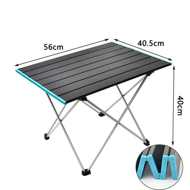 Ultralight Portable Folding Camping Table - WanderVan