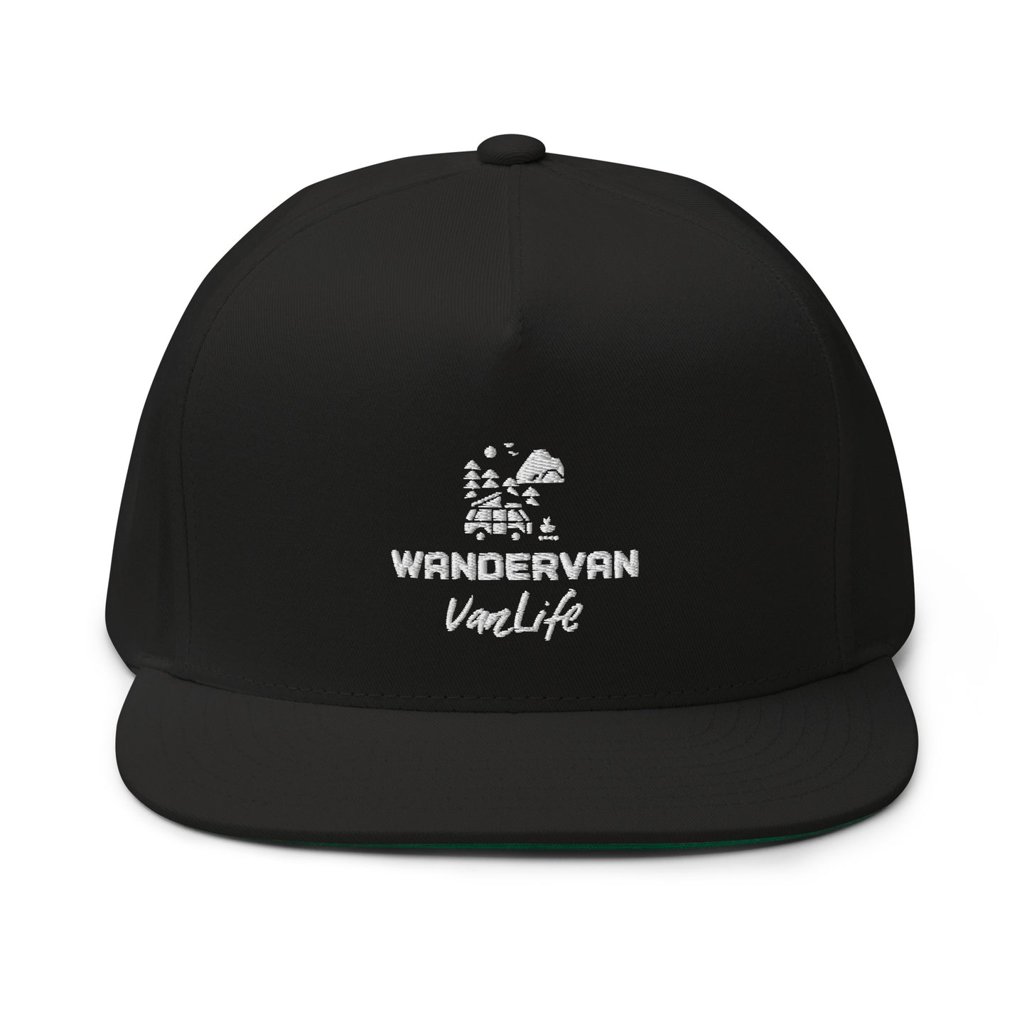 Flat Bill Cap - WanderVan official - WanderVan