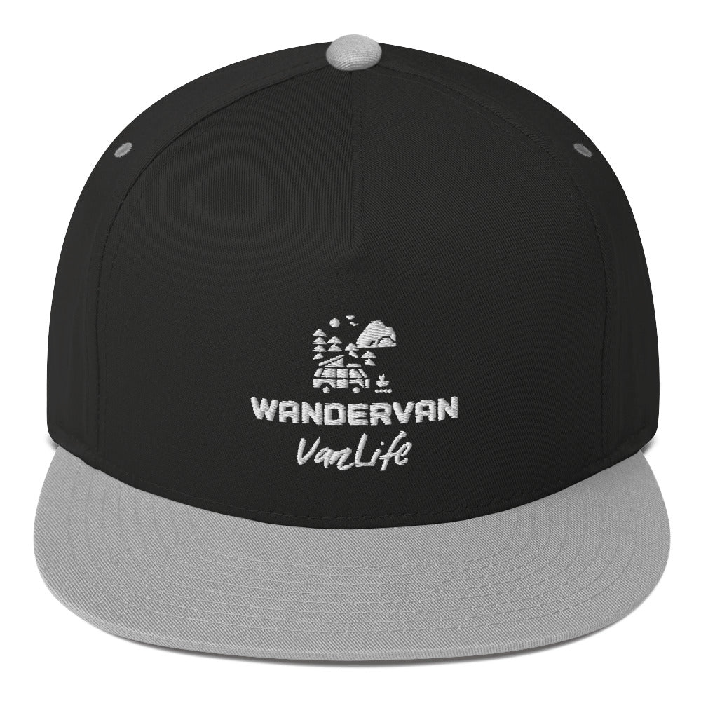 Flat Bill Cap - WanderVan Official BestSeller - WanderVan