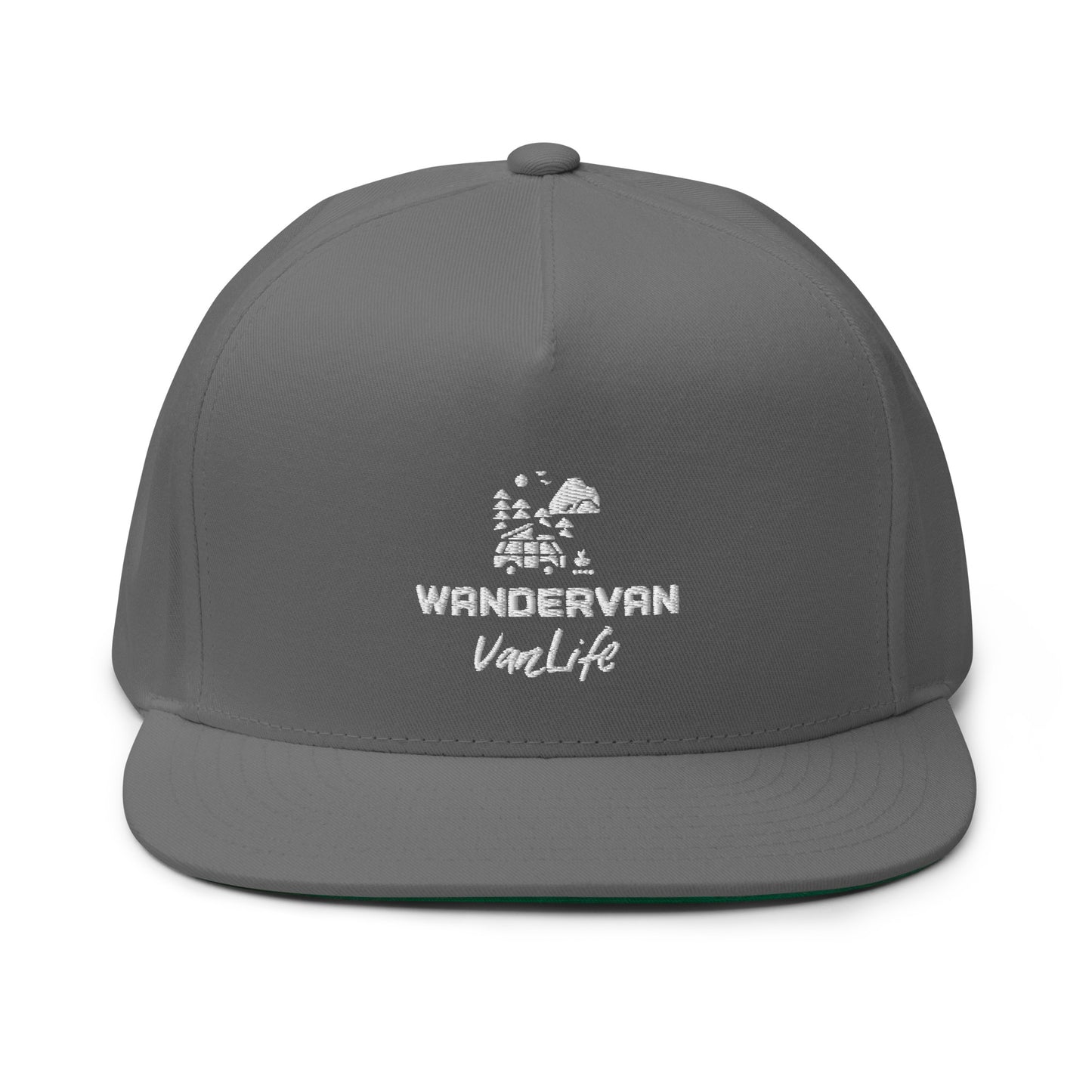 Flat Bill Cap - WanderVan official - WanderVan