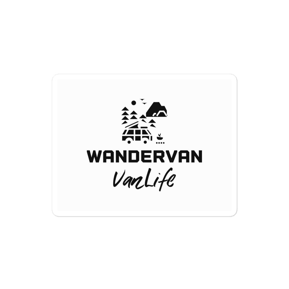 Stickers - WanderVan Logo - WanderVan