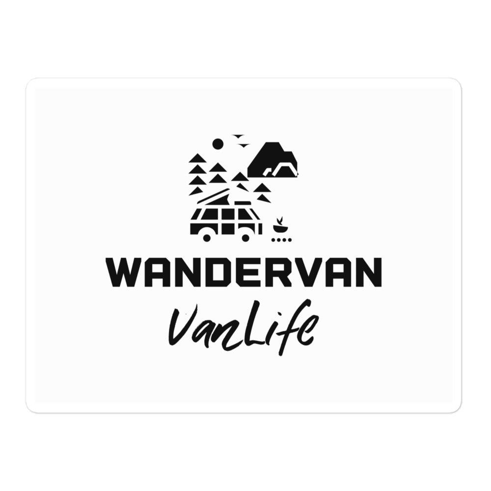 Stickers - WanderVan Logo - WanderVan