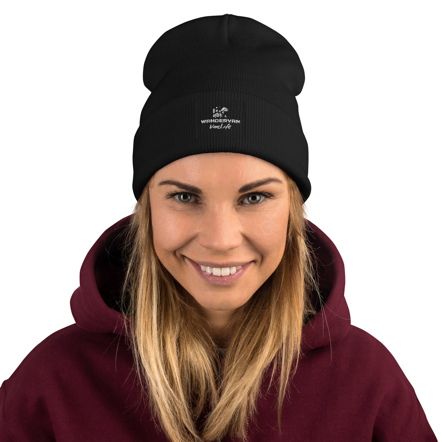 Embroidered Beanie - WanderVan - WanderVan