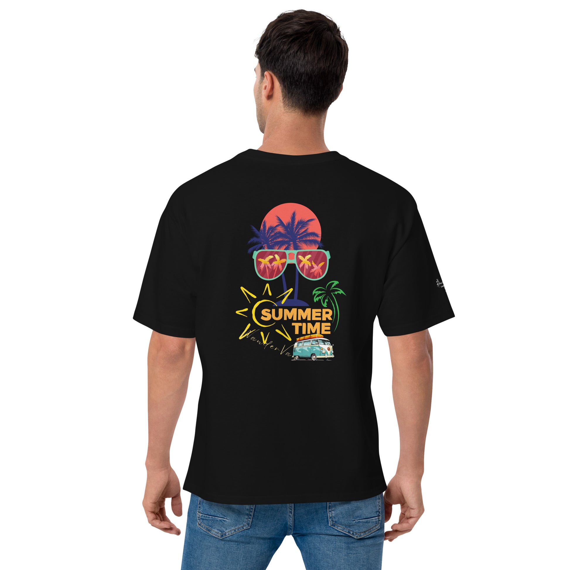 Men's Champion T-Shirt - Summer Time WanderVan - WanderVan