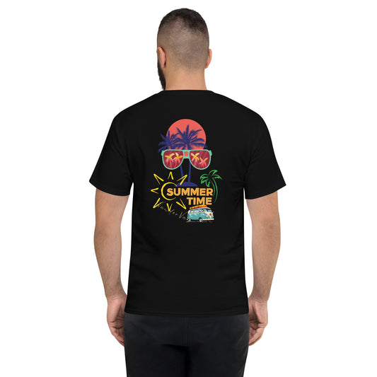 Men's Champion T-Shirt - Summer Time WanderVan - WanderVan