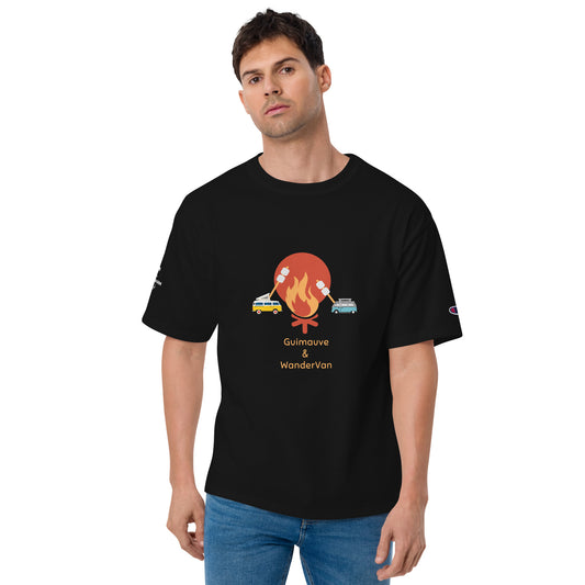 Men's Champion T-Shirt - Guimauve & WanderVan - WanderVan