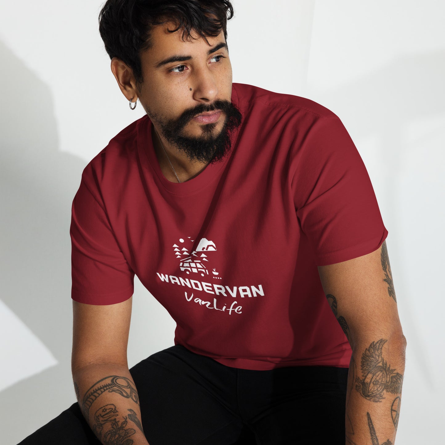 Men’s Premium T-shirt - WanderVan Logo - WanderVan