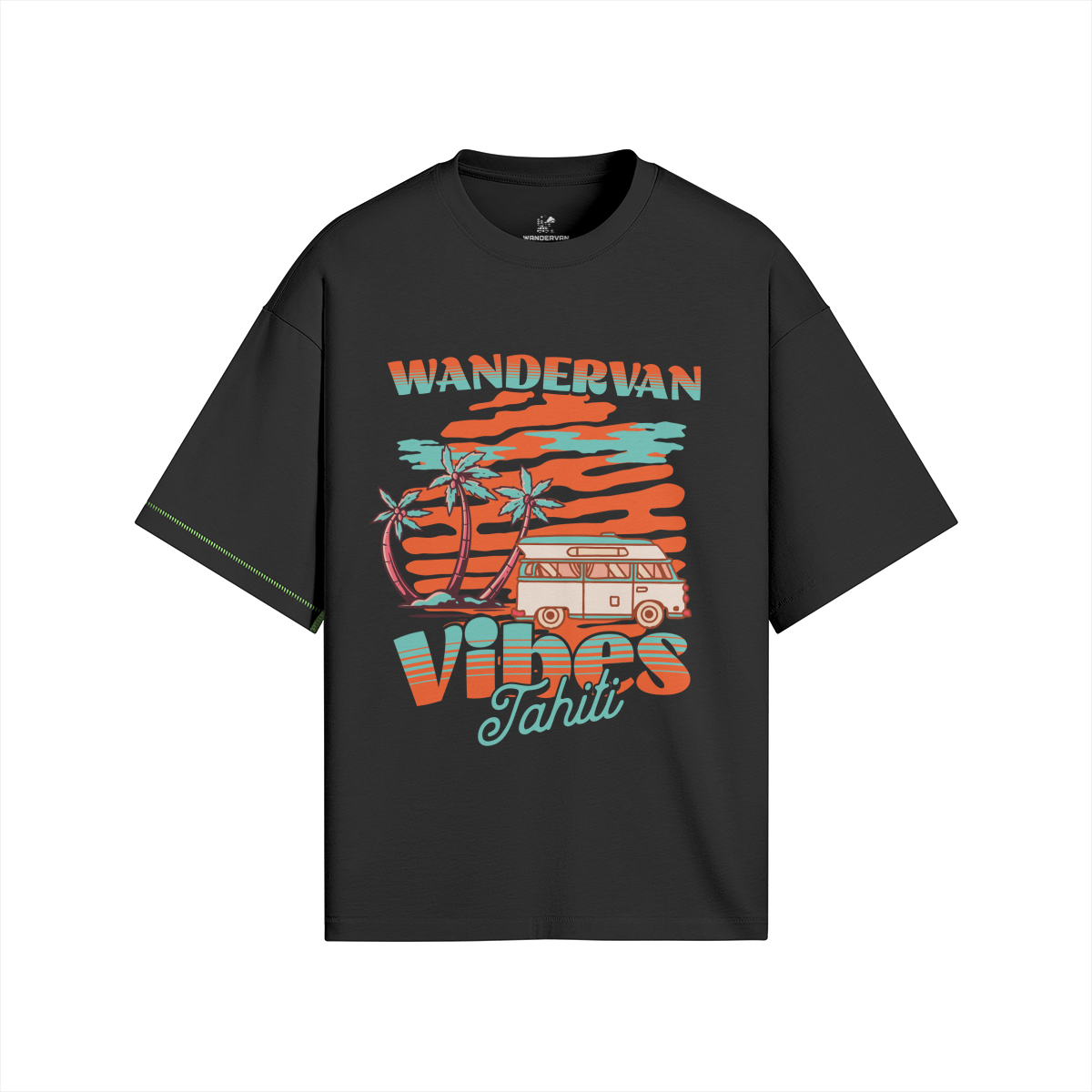 T-Shirt - Tahiti Vibes WanderVan - WanderVan