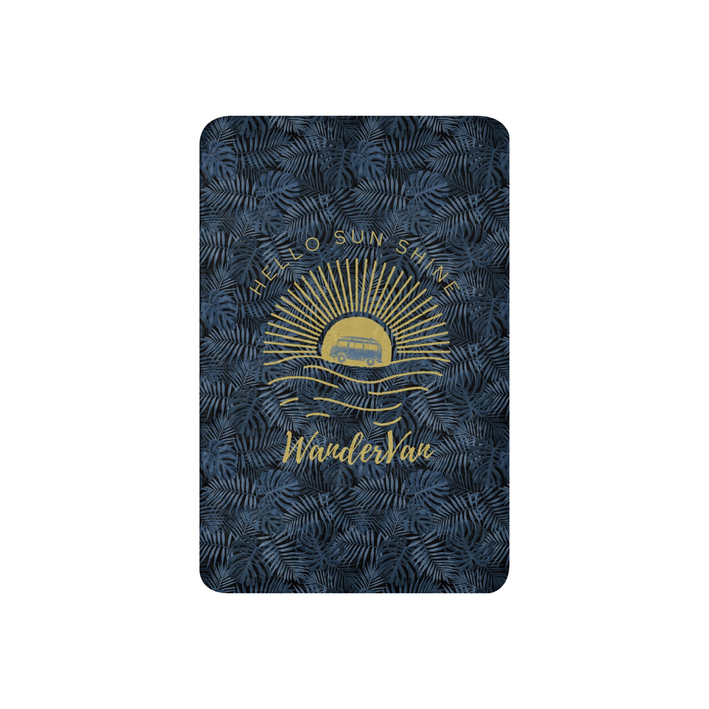 Sherpa blanket - WanderVan Hello Sun Shine - WanderVan